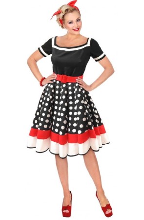 Disfraz Moda 50´s Clásico Mujer