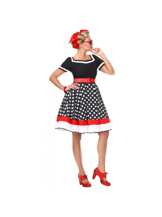 Disfraz Moda 50´s Clásico Mujer