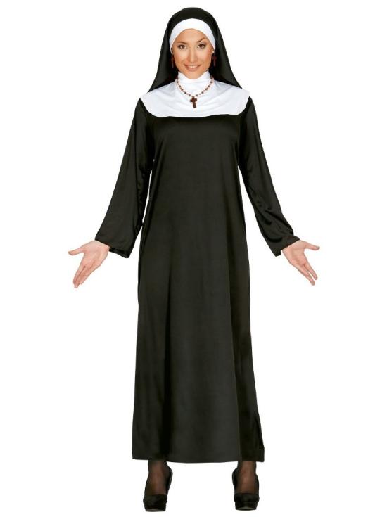 Disfraz de Monja para Mujer – Disfraz Religioso Adulto Carnaval