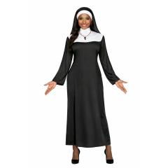 Disfraz de Monja para Mujer – Disfraz Religioso Adulto Carnaval