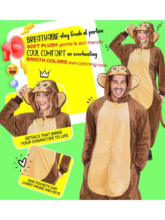 Disfraz Mono Adulto Unisex