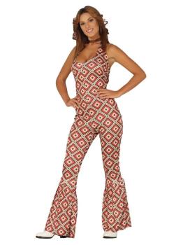 Disfraz Mono Años 70 talla mujer.
