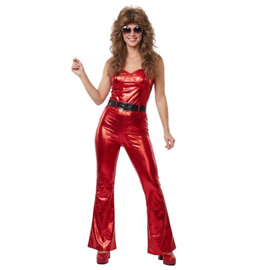 Disfraz Mono Mujer Groovy años 70 Wallpaper adulta