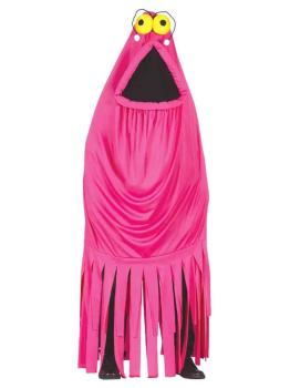 Disfraz Monstruo Fucsia talla única para adultos