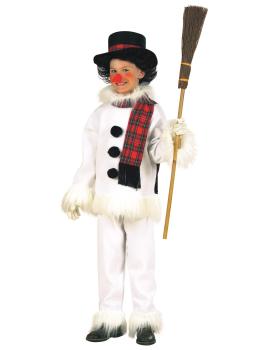 Disfraz Muñeco de Nieve Lujo en talla Infantil