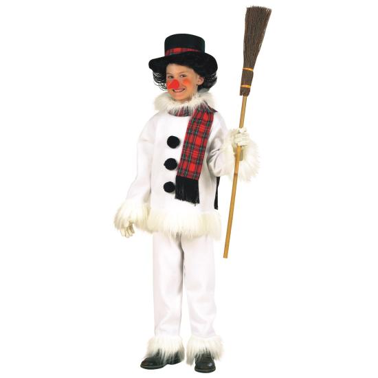Disfraz Muñeco de Nieve Lujo en talla Infantil Disfraz Muñeco de Nieve Lujo en talla Infantil