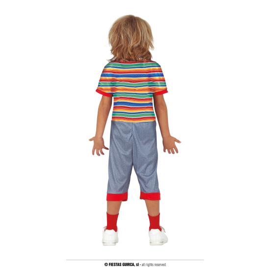 Disfraz Muñeco Diabólico Chucky para niño Disfraz Muñeco Diabólico Chucky para niño