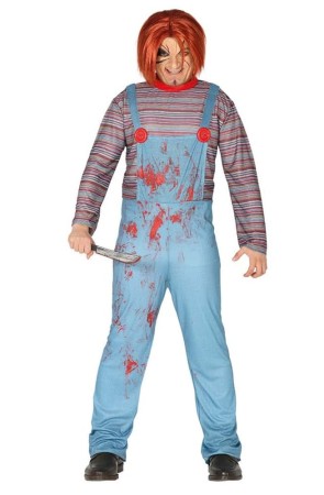 Disfraz Muñeco Diabólico Chucky talla adulto