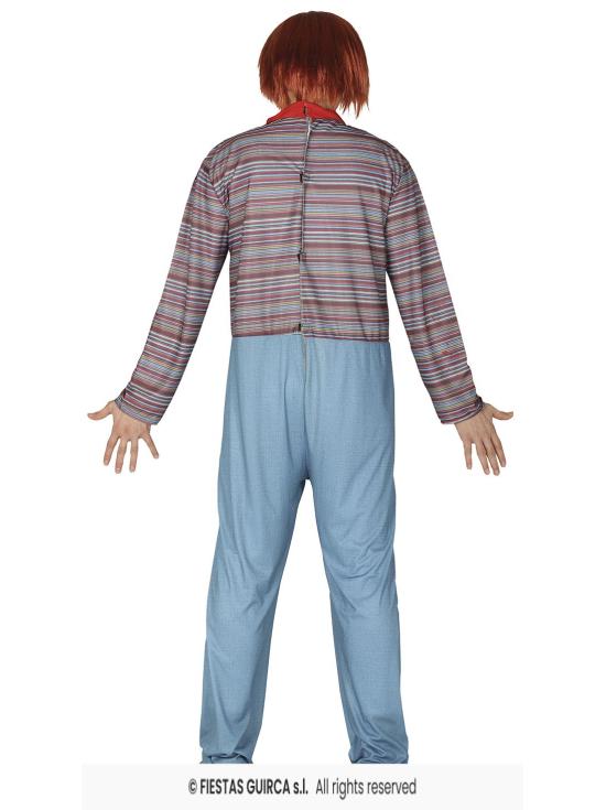 Disfraz Muñeco Diabólico Chucky talla adulto