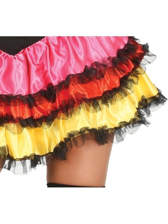 Disfraz Mujer Catrina Sexy Colorida Lady Muerte Mexicana