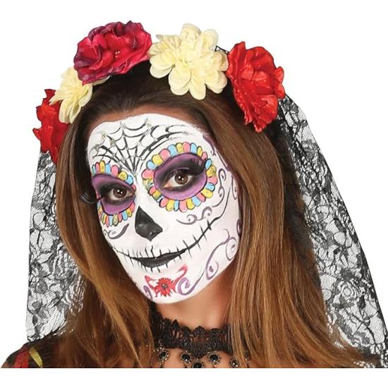 Disfraz Mujer Catrina Sexy Colorida Lady Muerte Mexicana Disfraz Mujer Catrina Sexy Colorida Lady Muerte Mexicana