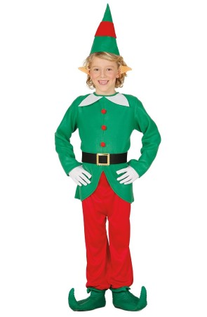 Disfraz Navideño Elfo en talla infantil