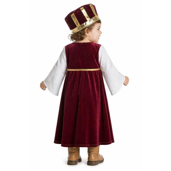 Disfraz Niña Medieval Bebé – Vestido y Tocado | DisfracesTuyYo