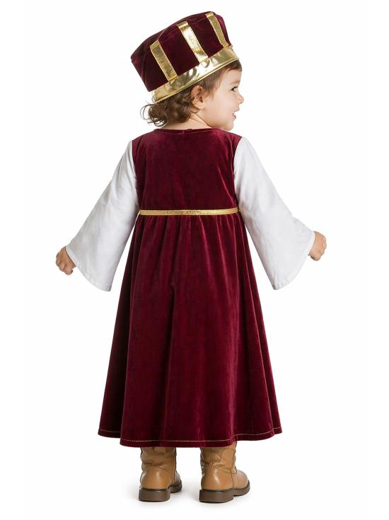 Disfraz Niña Medieval Bebé – Vestido y Tocado | DisfracesTuyYo