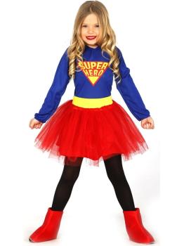 Disfraz niña Super Girl.