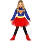 Disfraz niña Super Girl.