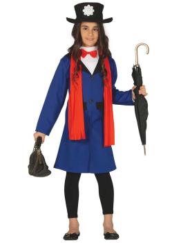 Disfraz Niñera Mary Poppins infantil