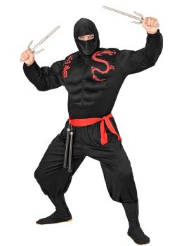 Disfraz Ninja Master Cachas para adulto