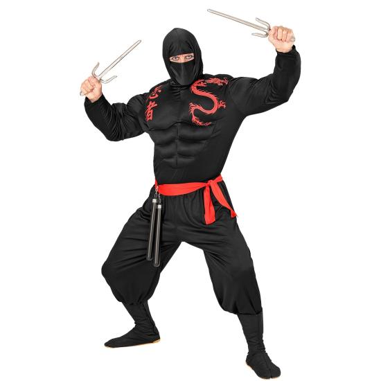 Disfraz Ninja Master Cachas para adulto Disfraz Ninja Master Cachas para adulto
