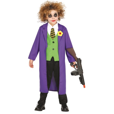 Disfraz niño Joker Batman.