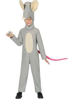 Disfraz Niño Ratón - Mono Ratón Gris