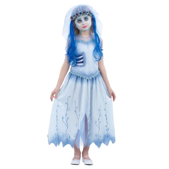 Disfraz Novia Cadáver para niña