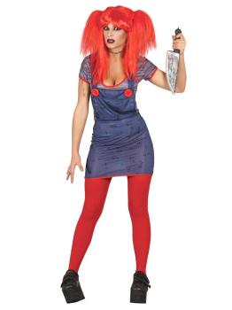 Disfraz Novia Chucky adulta