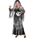 Disfraz “Novia Muerta” para mujer – vestido largo con velo