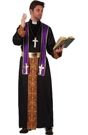Disfraz Obispo Diócesis adulto