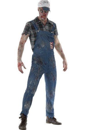 Disfraz Obrero Terror Zombie  adulto