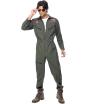 Disfraz Oficial Top Gun Verde para Hombre