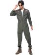 Disfraz Oficial Top Gun Verde para Hombre