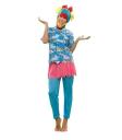 Disfraz adulta Pájara Hawaiana.
