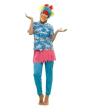 Disfraz adulta Pájara Hawaiana.