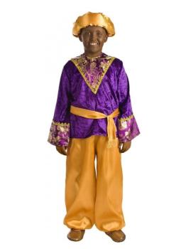 Disfraz Paje Baltasar Dorado Talla Infantil