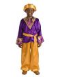 Disfraz Paje Baltasar Dorado Talla Infantil