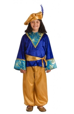 Disfraz Paje Melchor Dorado talla Infantil