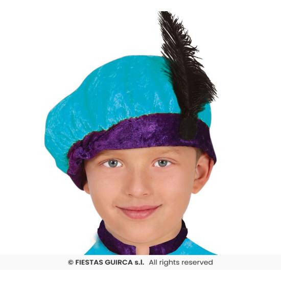 Disfraz Paje Navideño Azul infantil Disfraz Paje Navideño Azul infantil