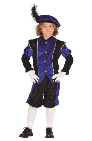 Disfraz Paje Reyes Magos Azul talla infantil