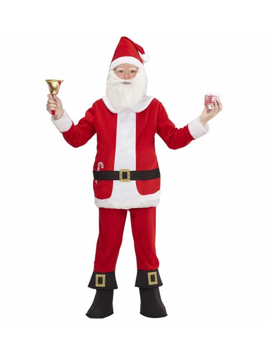 Disfraz Papá Noel con Barba infantil