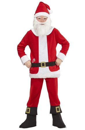 Disfraz Papá Noel con Barba infantil