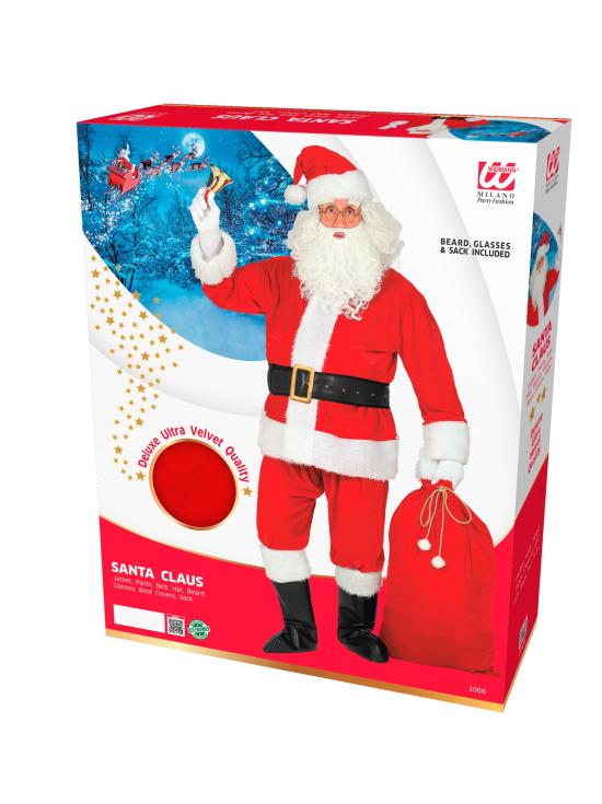 Disfraz de Papá Noel Profesional adulto