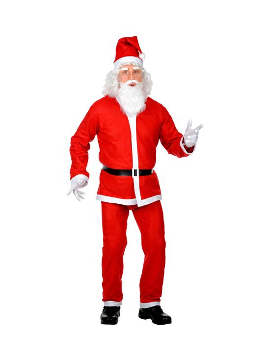 Disfraz  Papá Noel Super Económico Talla Única Adulto