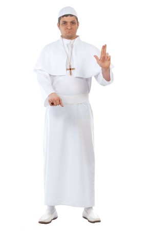 Disfraz adulto Papa talla 52-54.