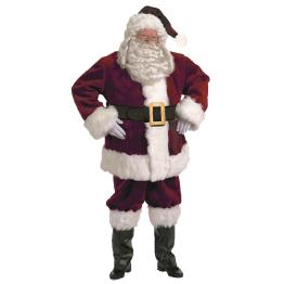 Disfraz adulto Papá Noel Profesional talla M