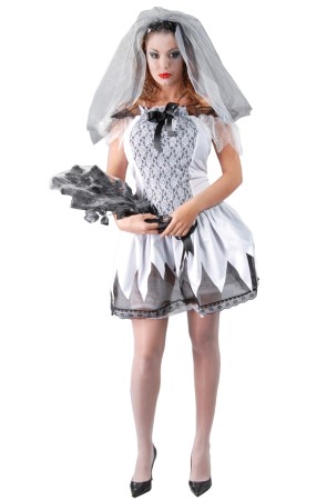 Disfraz halloween novia cadaver talla 38-40