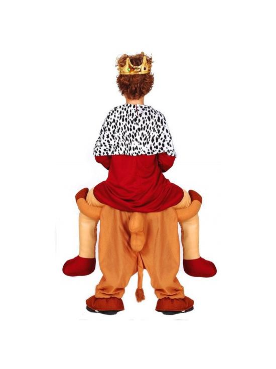 Disfraz para niño de Rey con camello infantil.