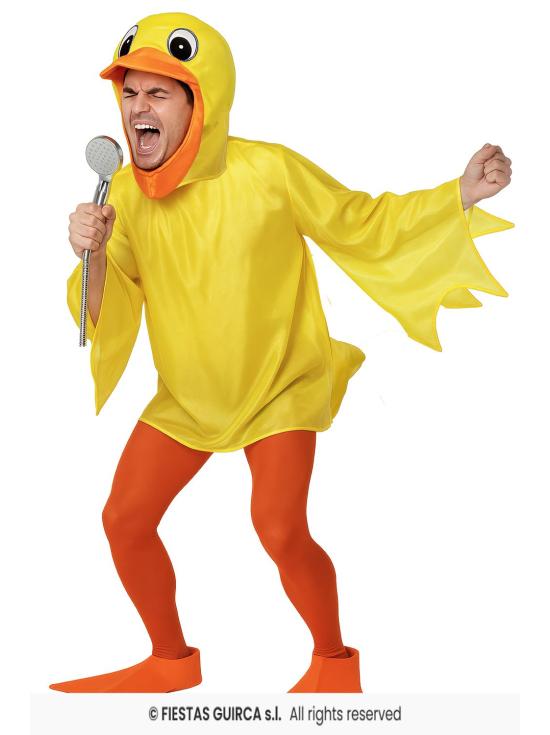 Disfraz  Patito Bañera talla adulto