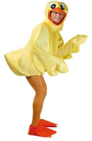 Disfraz  Patito Bañera talla adulto