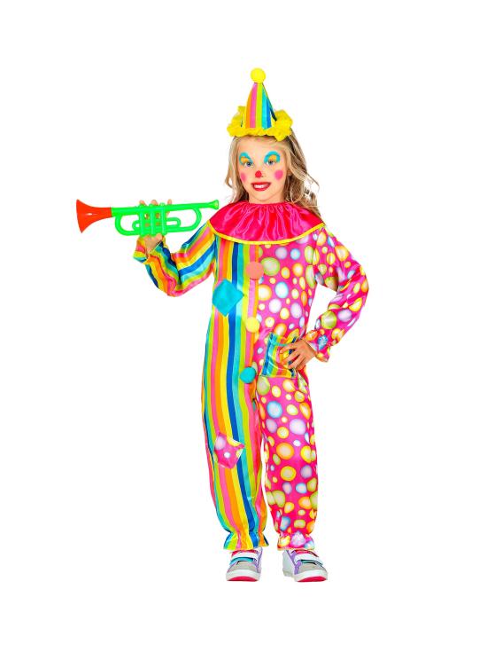 Disfraz Payasa Colores Infantil
